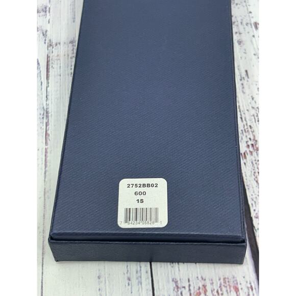 NEW Brooks Brothers Mens Red & Navy Striped Button-End Braces Suspenders Size XL - Picture 7 of 7